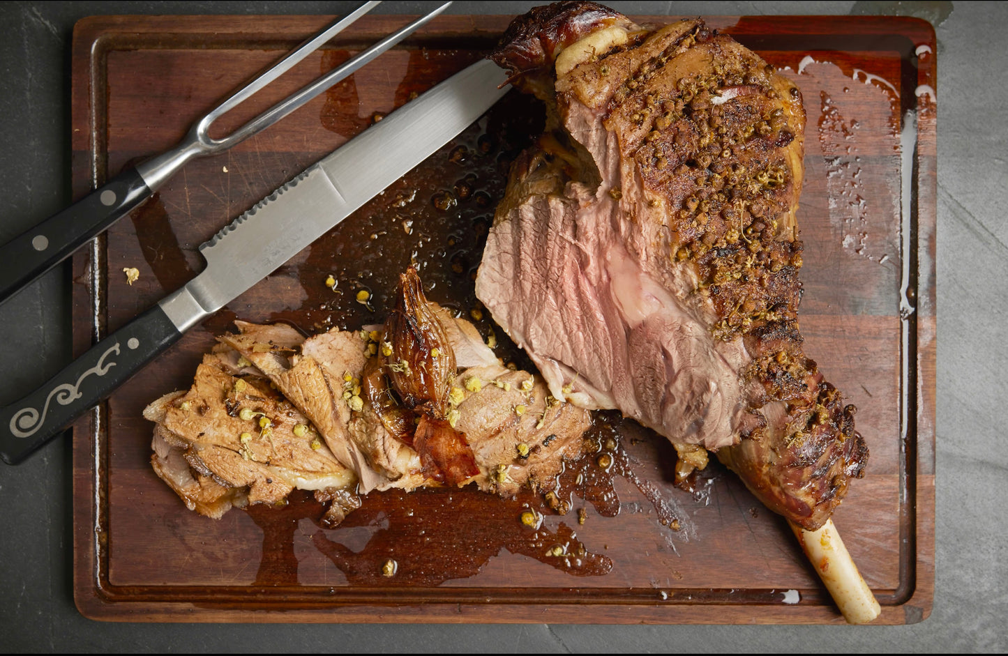 Roast leg of lamb with chamomile recipe | The Ethical Butcher