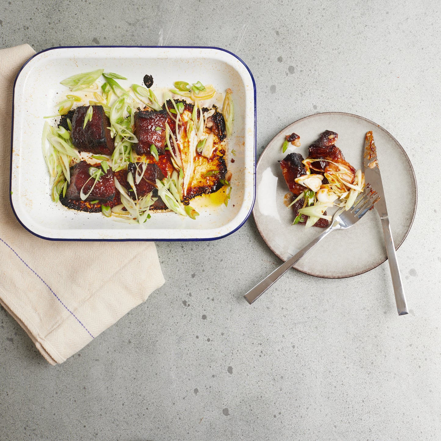 Pork belly 'Burnt ends'