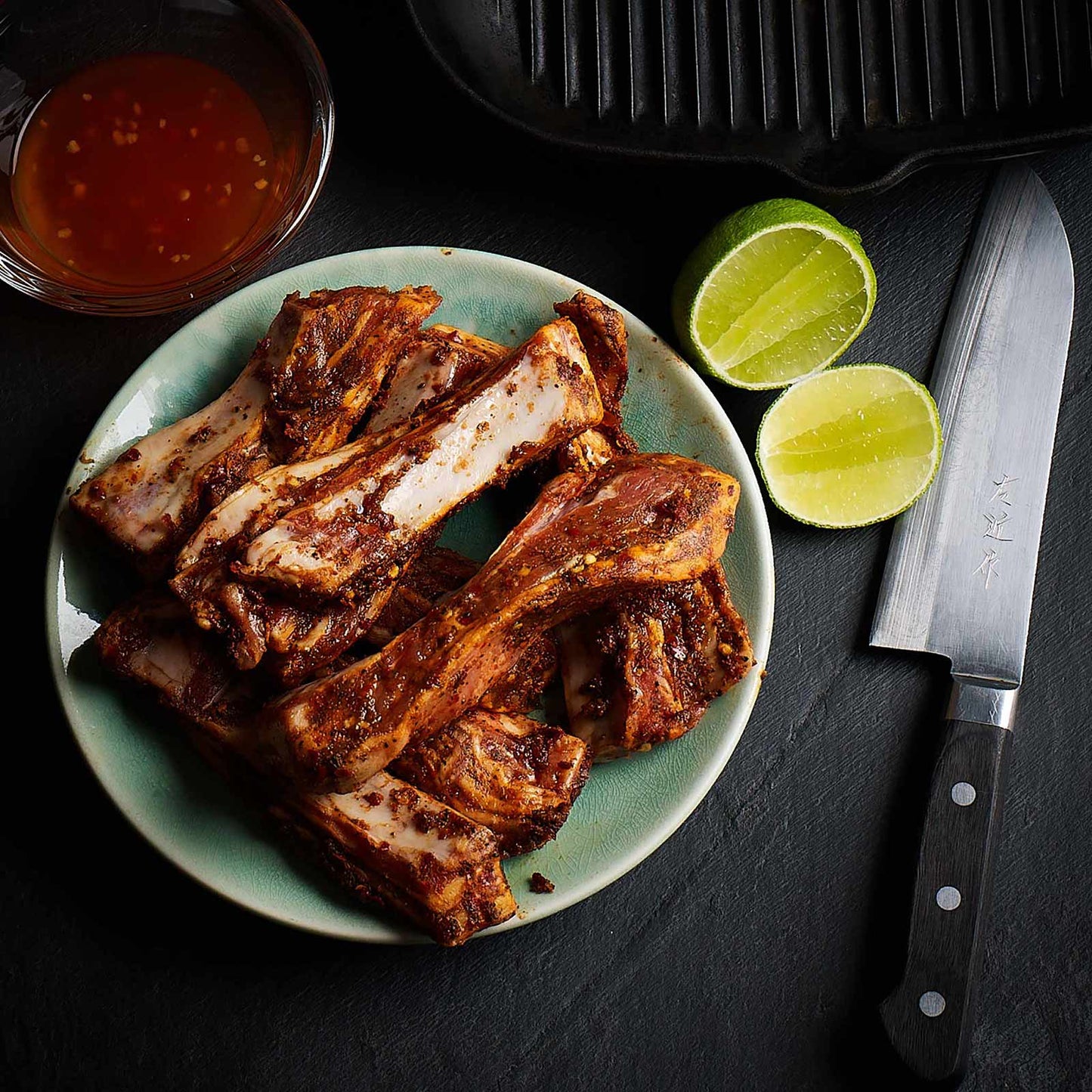 Jerk style Lamb Riblets