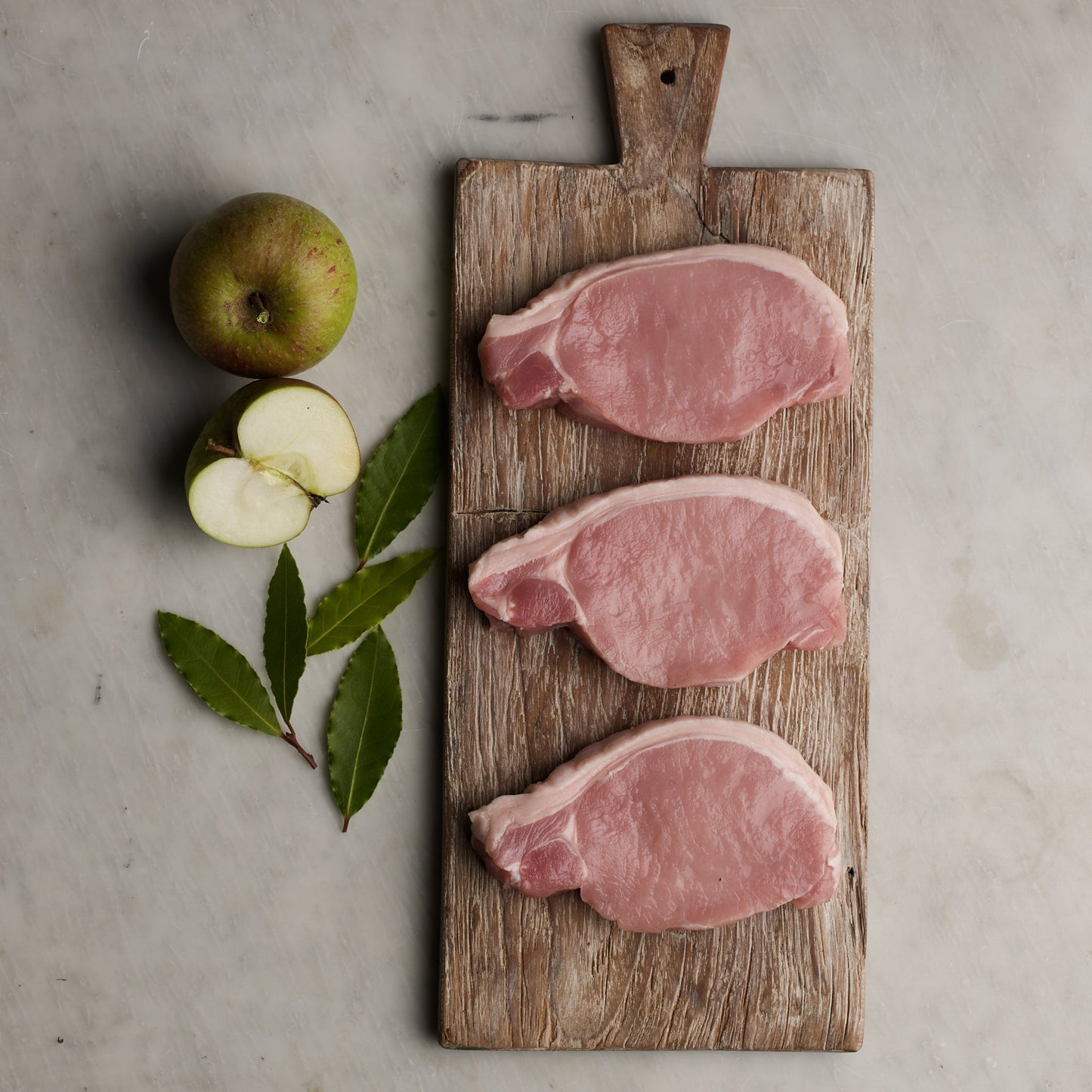 Pork loin steak with swede colcannon