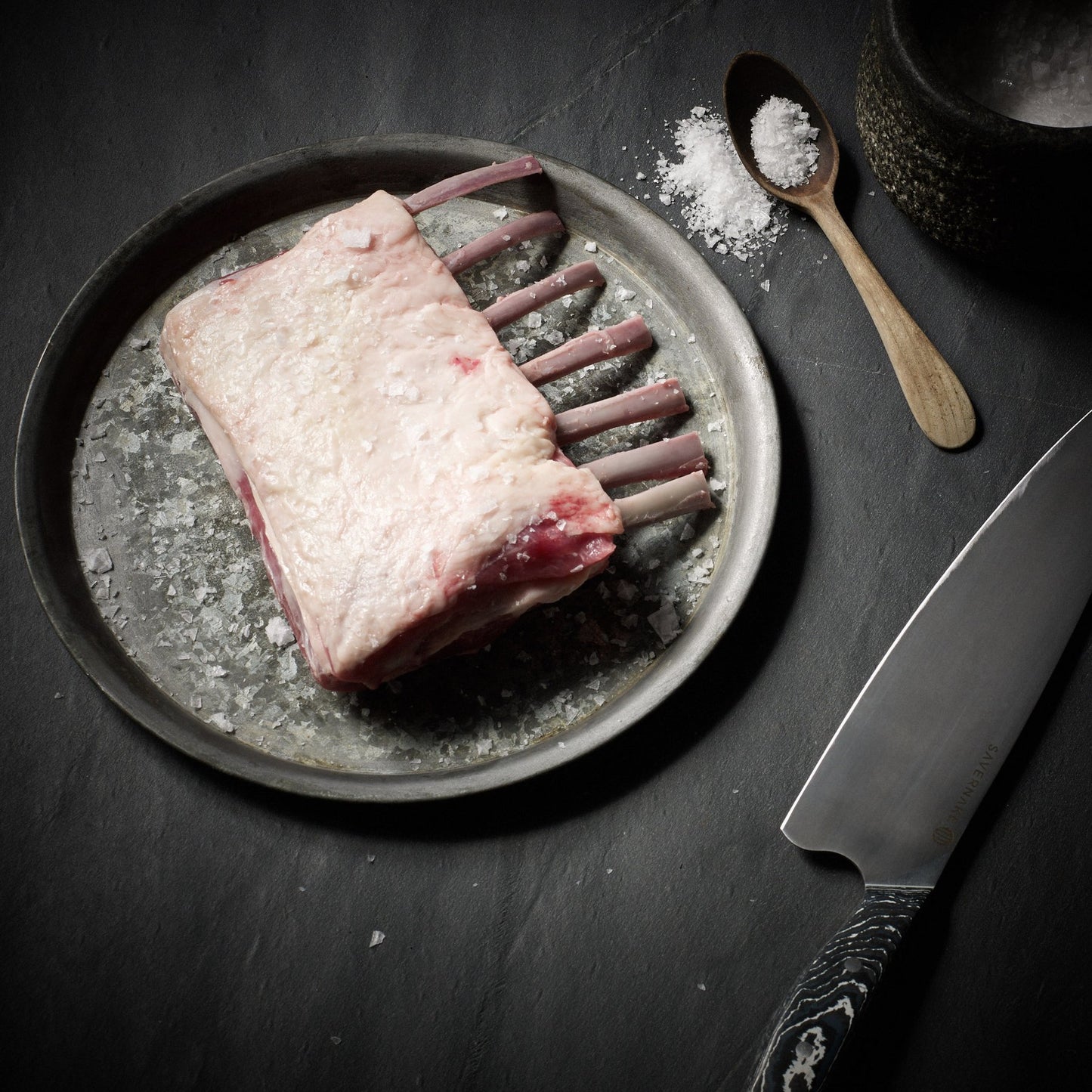 Garlic rosemary classic rack of lamb