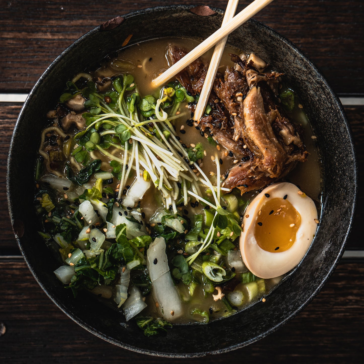 Tonkotsu ramen broth