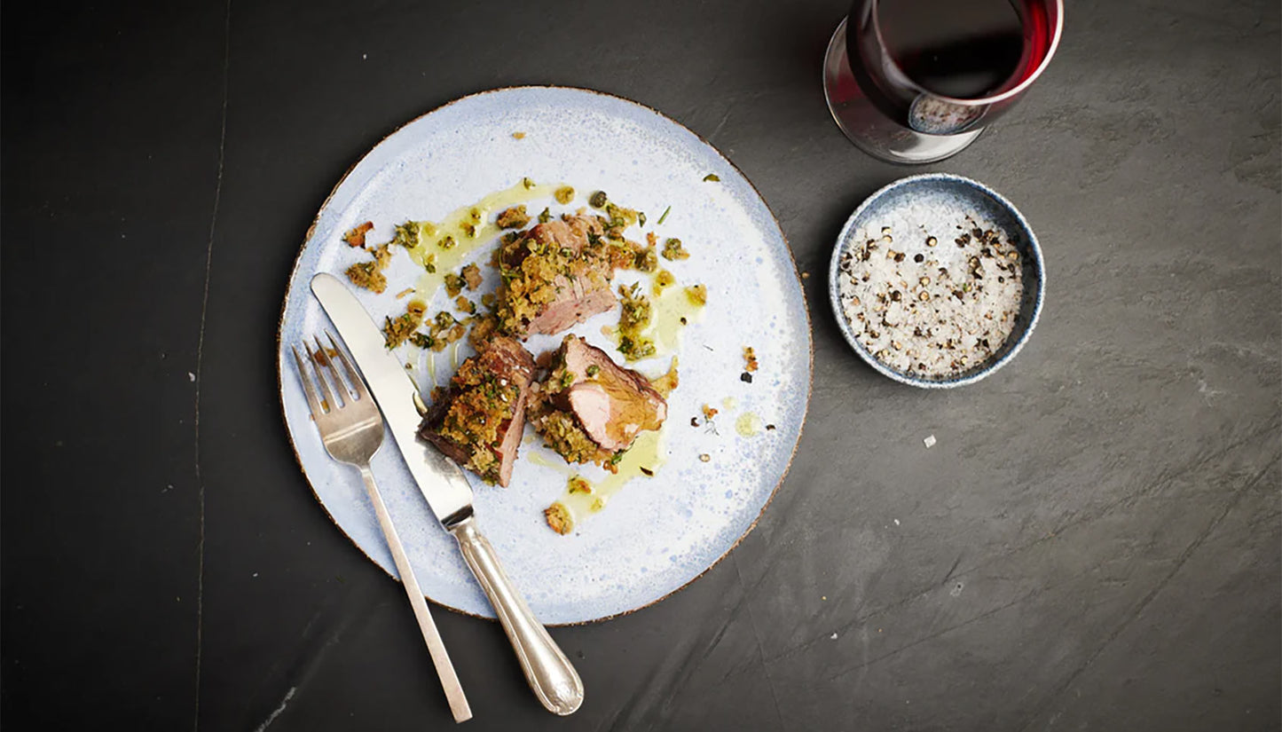Herb crusted pork tenderloin recipe