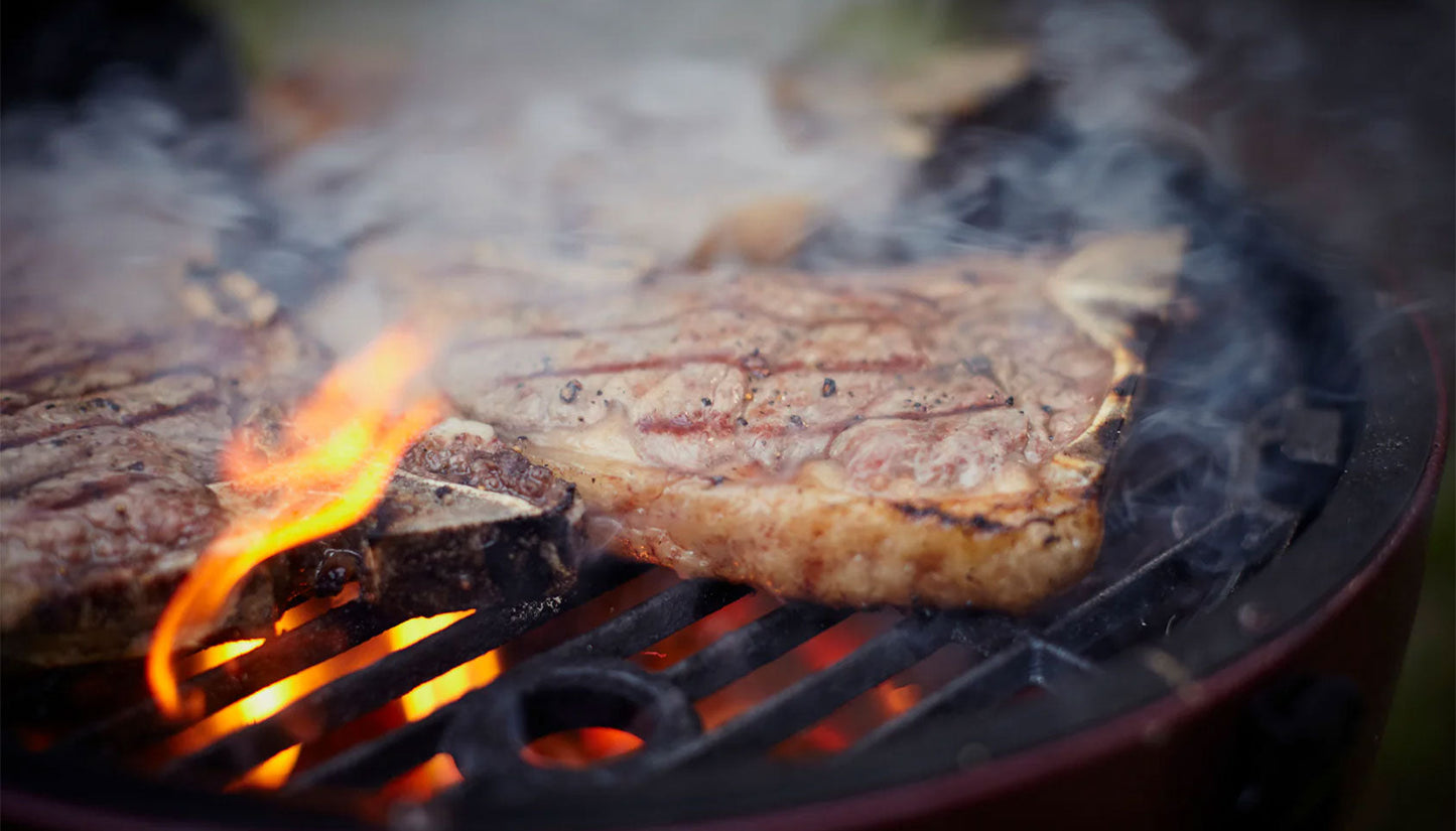 Beef on a BBQ