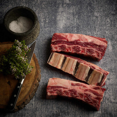 Beef Baby Back Ribs - Cowboy Cut from The Ethical Butcher
