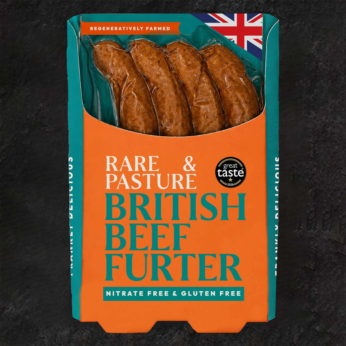 Rare & Pasture Regenerative Beef Frankfurter