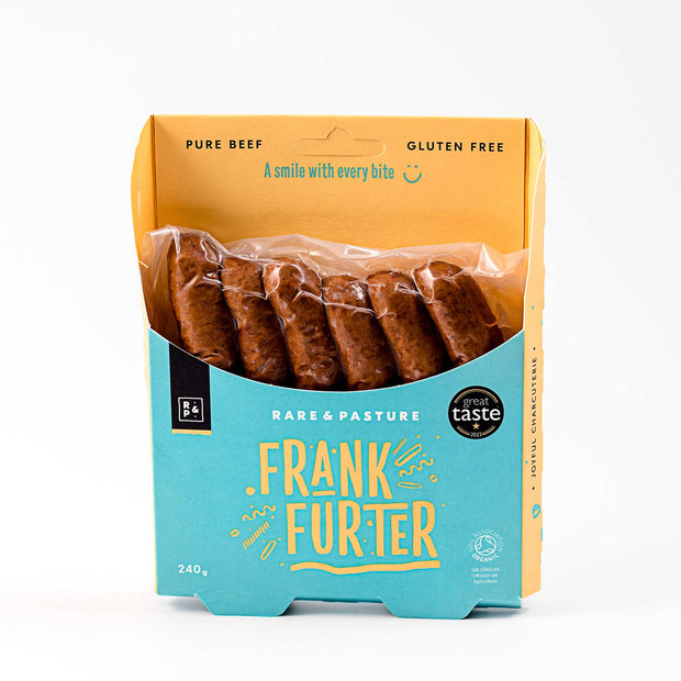 Beef Frankfurter by Rare & Pasture from The Ethical Butcher
