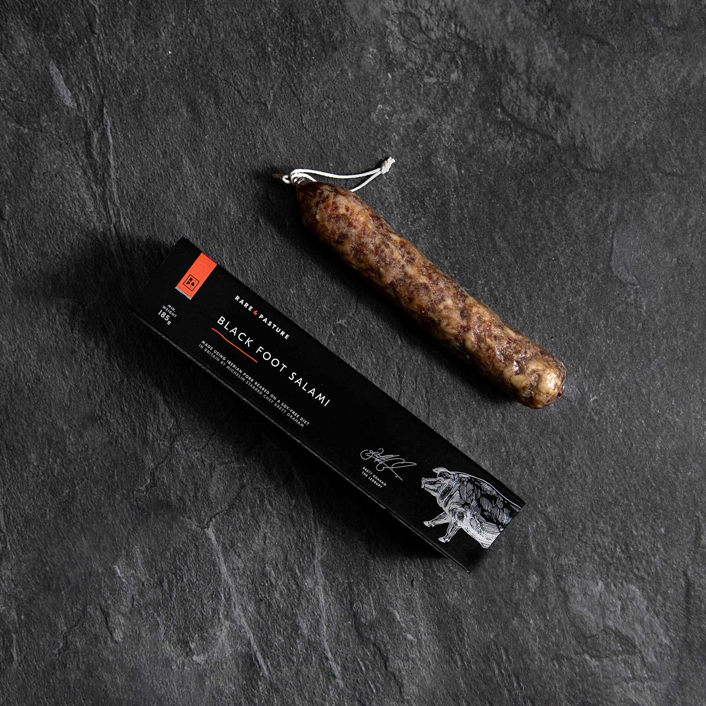 Black Foot Salami by Rare & Pasture
