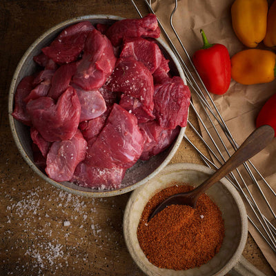 Diced Lamb from The Ethical Butcher