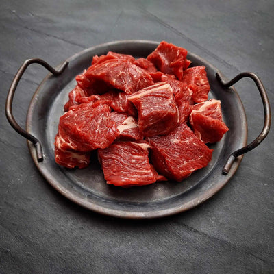 Diced Steak from The Ethical Butcher