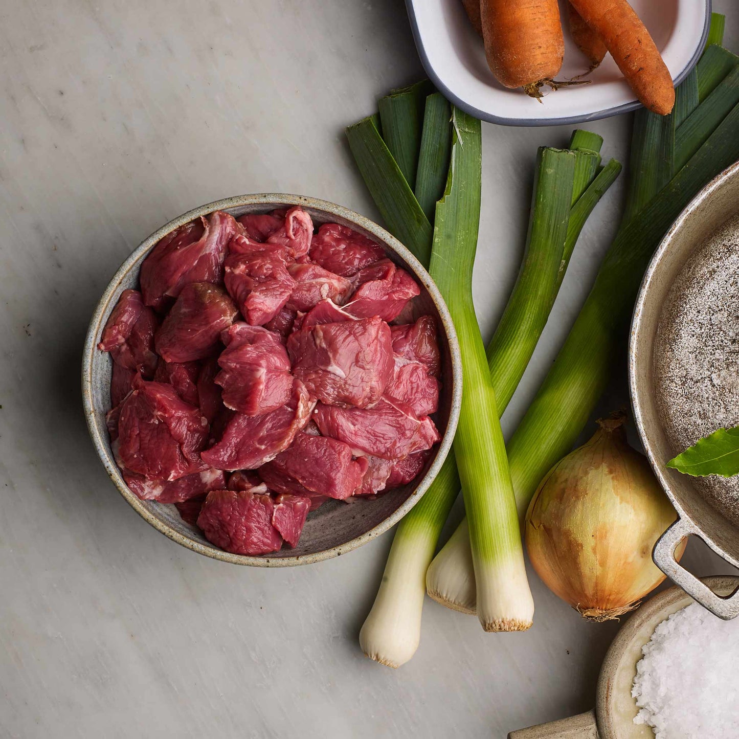 Diced Stewing Beef from The Ethical Butcher