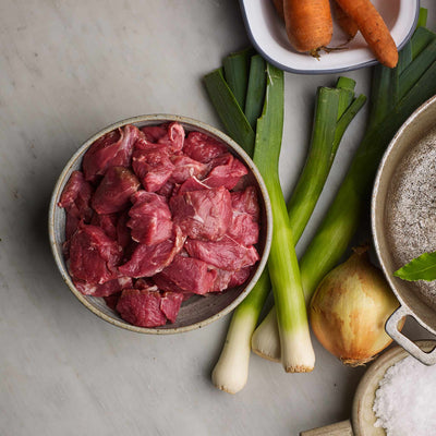 Diced Stewing Beef from The Ethical Butcher