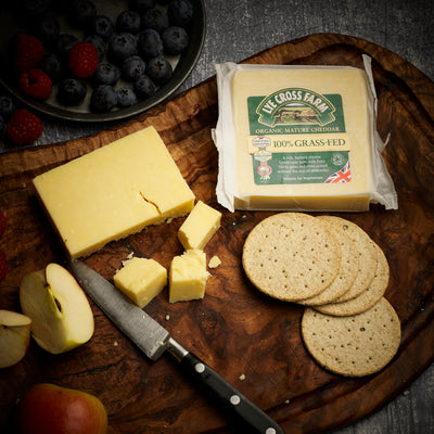 Lye Cross Farm - Mature Cheddar - Pasture for Life certified (PFL) - 200g